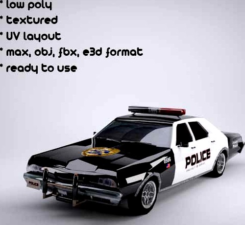 police car