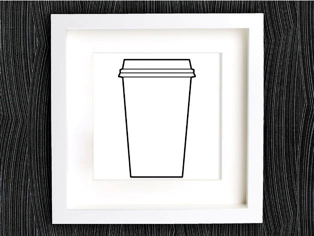 Customizable Origami Disposable Coffee Cup by mightynozzle