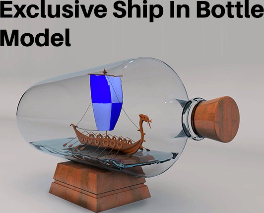 Ship In Bottle Model