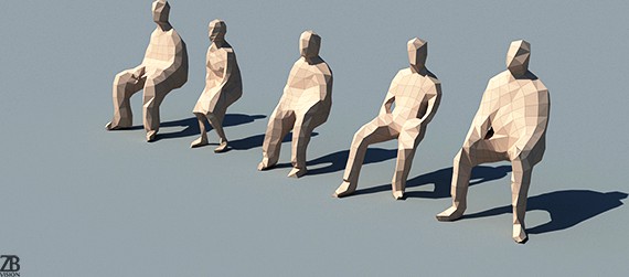 Lowpoly People