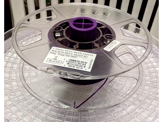 Dehydrator Spool Passive Bearing Wide and Narrow versions by Easybotics