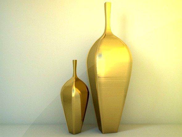 Decorative Vases With Materials