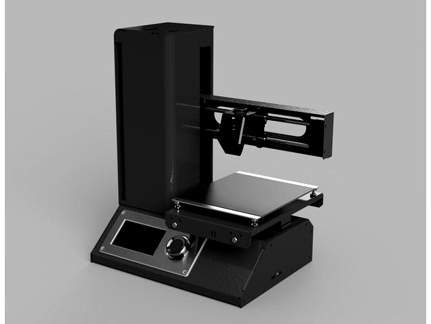 Monoprice Select Mini V2 Fusion 360 CAD Model by Kadah