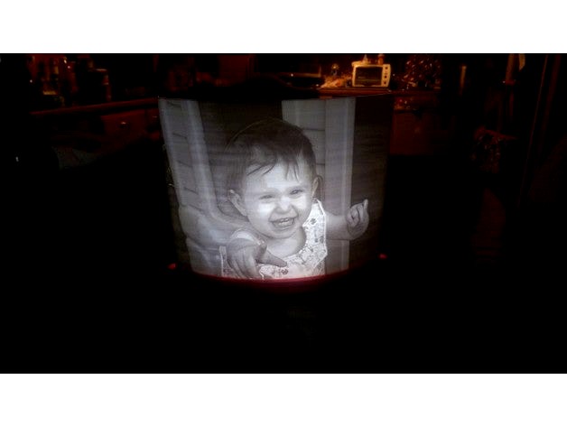Picture Stand for lithophane by Sizemore_3d