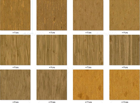 12 seamless wood texture