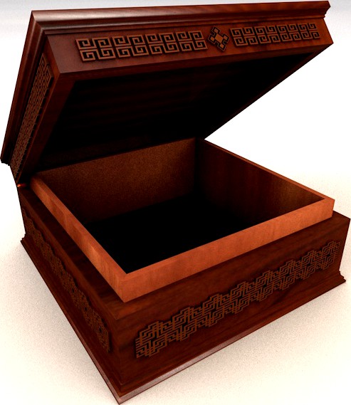 Square Jewelry Box