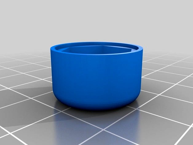 Front nut cap for Anet A6 by 0lympy