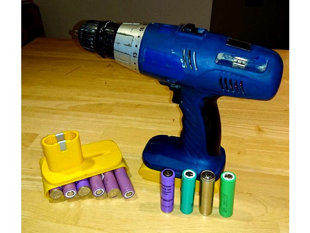 Cheap Drill Battery 2.0 by Dustin82