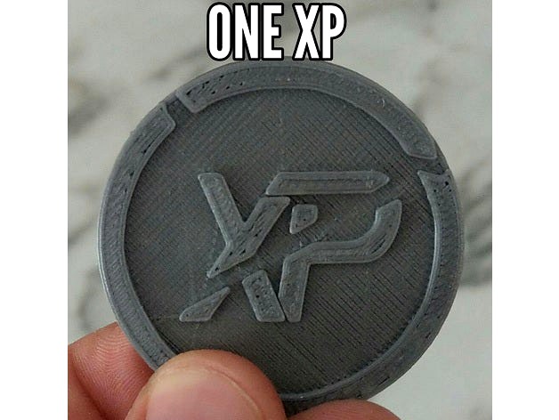 Xp coin by Mmilo1971