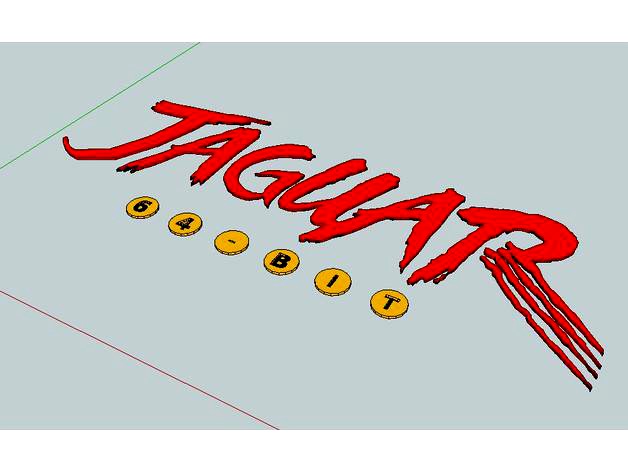 Atari Jaguar logo by facacabemer