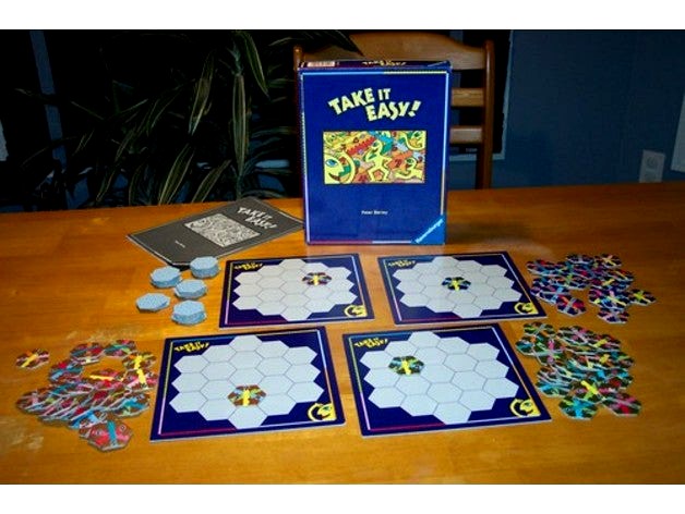 Take It Easy Board Game by Anubis_