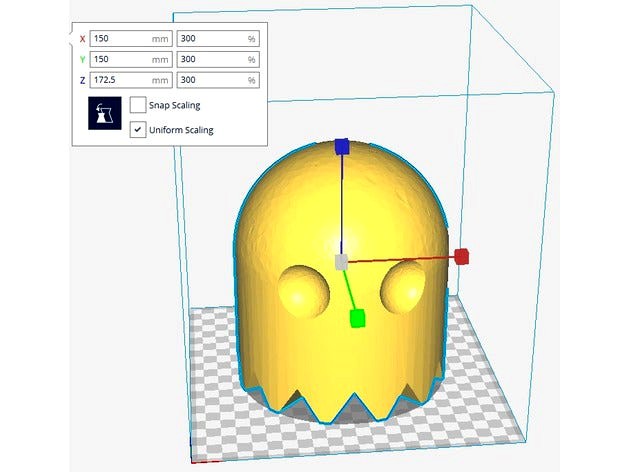 pac-man ghost led lamp by rosstheguyver