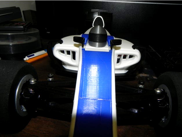 OPENRC F1 front Dual extrusion body with vents by Superclodbuster