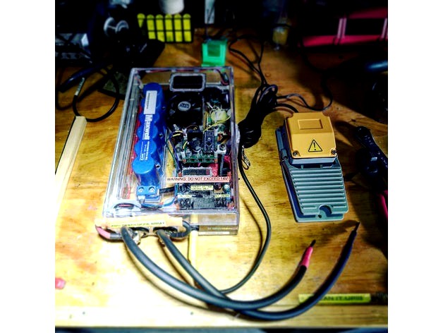 Ultracapacitor Driven, Dual Pulse Spot Welder, a Novel Iteration by wubwub89