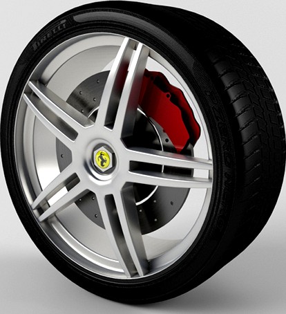 Ferrari wheel
