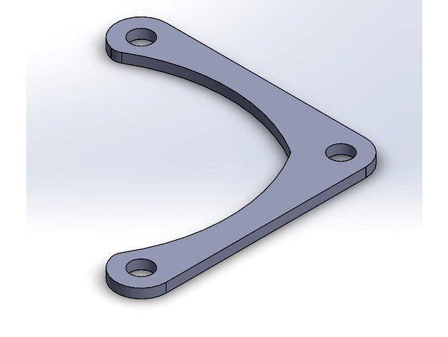 40mm fan standoff (for Wanhao Duplicator 6 D6 and other) by Mathler