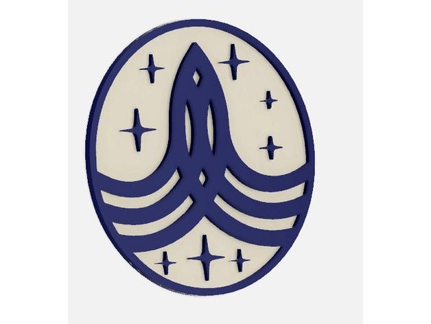 UPDATED 'The Orville' Command Badge  by MontagueFlange