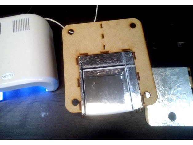 UV chamber extension - for nail UV curing lamp by War_Mage