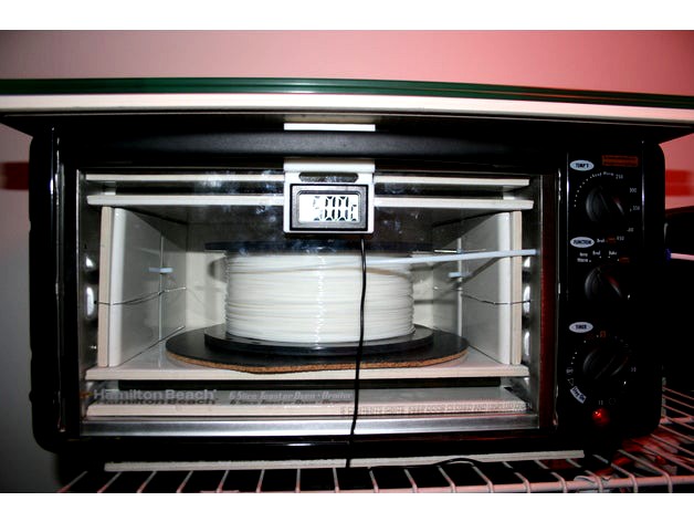 Oven: Drying Filament Dispenser by random-builder