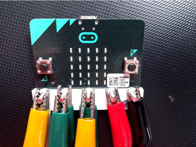 BBC microbit easy connect (connector) by Vlastimil3