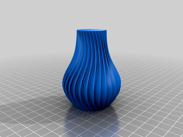 Optical vase by KRISP3D