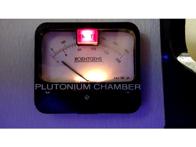 Back to the Future Plutonium Chamber Gauge by sbhatcher