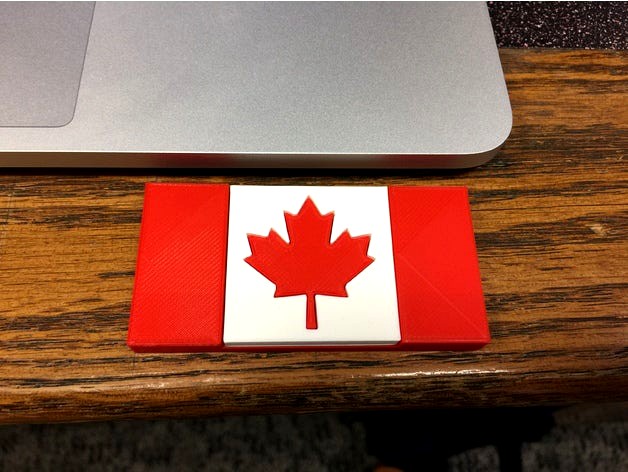 Two Piece Canada Flag by Digital_Innovation_Hub