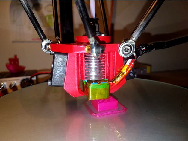 Anycubic Kossel Linear Plus E3d V6 Effector by grantp69