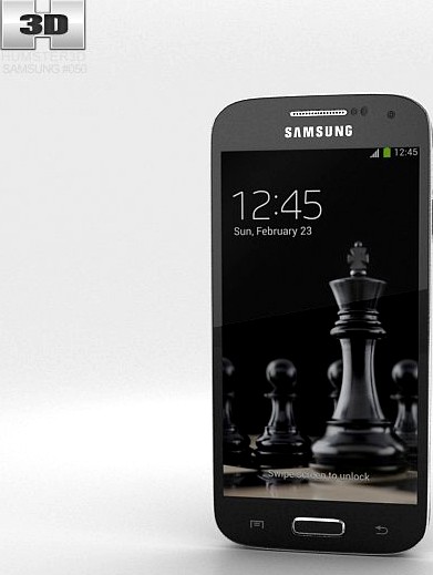 Samsung Galaxy S4 Mini Black Edition3d model
