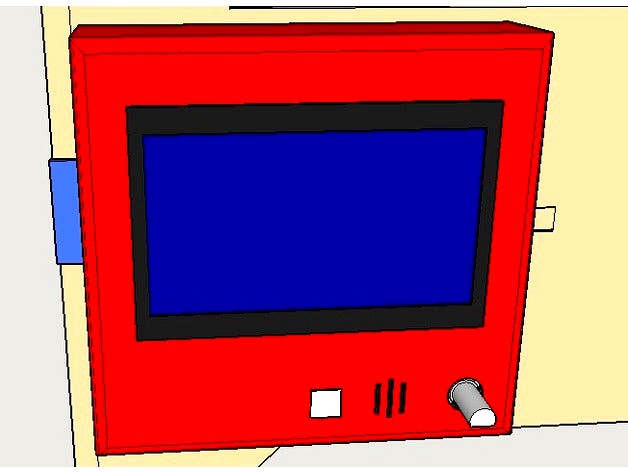 Case LCD 12864 by Tharles