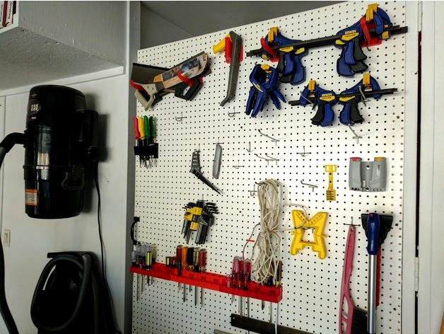 Holders for pegboard by pbannister
