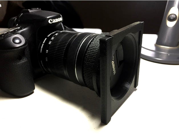 Canon 18-135mm Hood Mount Solar Film Adapter by BladerunnerxRC