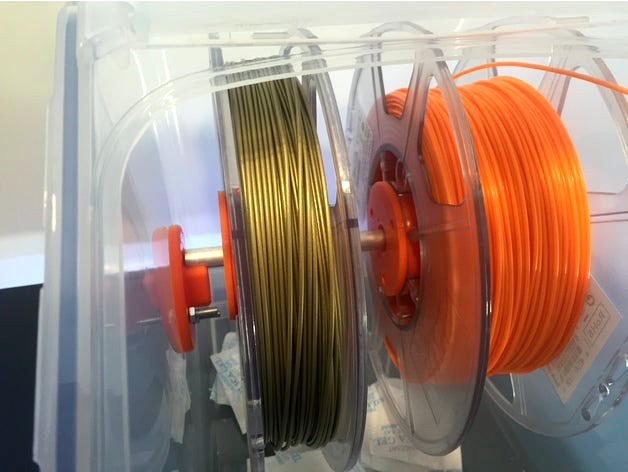 Filament Enclosure and spool holders by tgsparky77