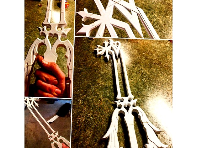 CAPNMYCAPN's Oathkeeper Keyblade Full Scale by GarrettsArtsNWhatNots