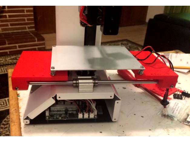 Cheapus Maximus - Printed bed extension for the Monoprice Select Mini (MPSM) by dangerousderek
