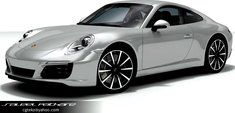 Porsche Carrera 20163d model