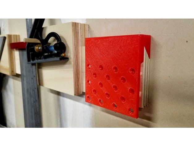 French Cleat Pegboard for Workshops by paxamime