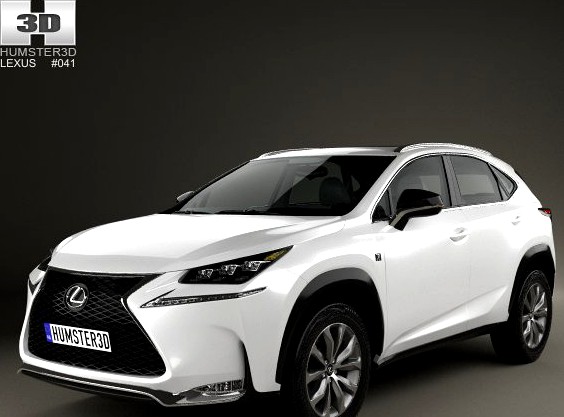 Lexus NX F Sport 20143d model