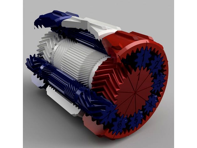 High Torque 160:1 Compound Planetary Gearbox by Gear_Down_For_What