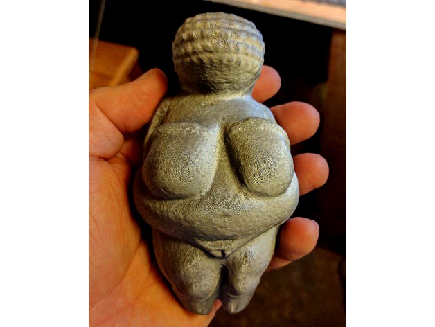 Woman/Venus of Willendorf by tobyjaffey