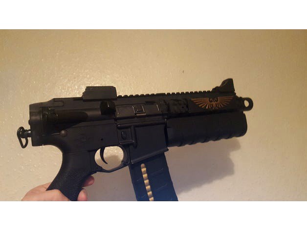 Bolter Conversion for M4 Airsoft by xceptionzero
