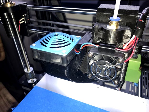 Fan Duct for DMS DP5 3D Printer by Schubvektor