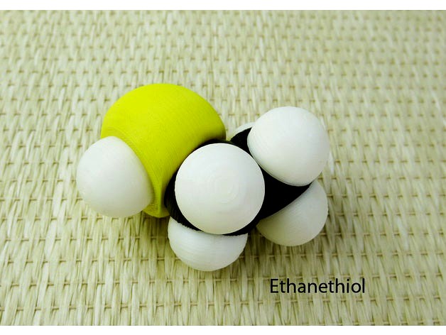 Space-filling molecular models: Sulfur and Phosphorous expansion pack by Harfigger