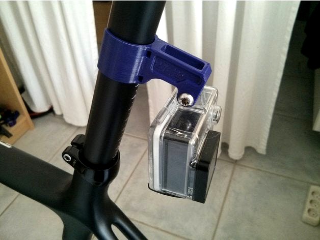 Gopro Seatpost Mount by Lurchlord