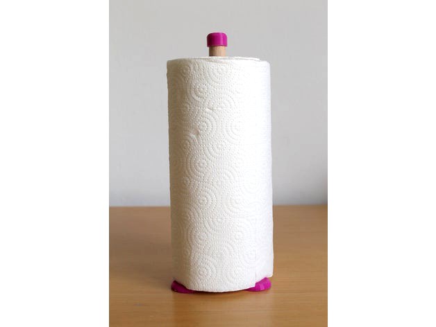 Kitchen Paper Towel Holder by churuata3d