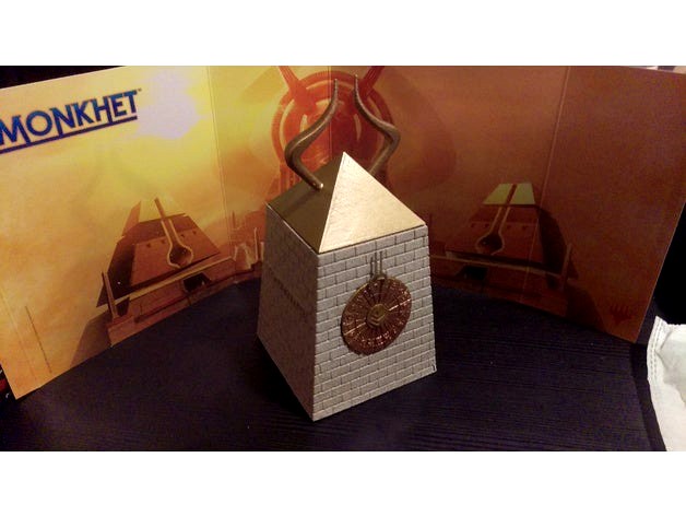 Amonkhet-themed Obelisk Deck Box by Roboticide