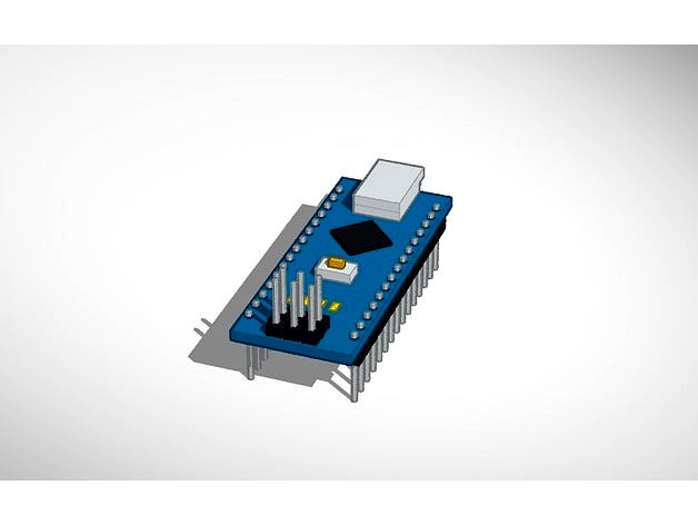 Arduino Nano - ICSP pins Up by DaveCG