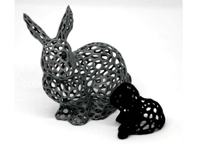 Voronoi Bunnys by zer0flag
