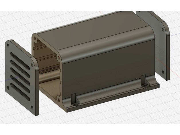 40mm Wide PCB Enclosure by wt4y