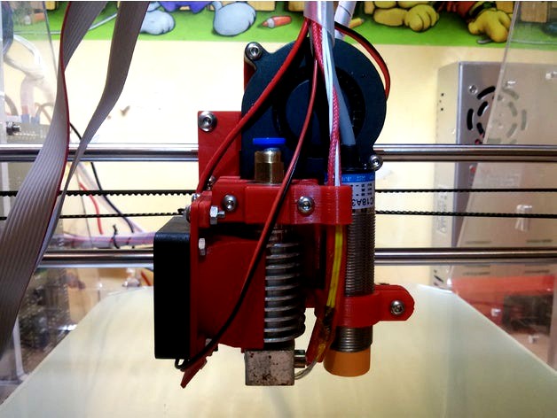 Sunhokey X-carriage replacement for chinese E3D V5 clone mount by good_idea